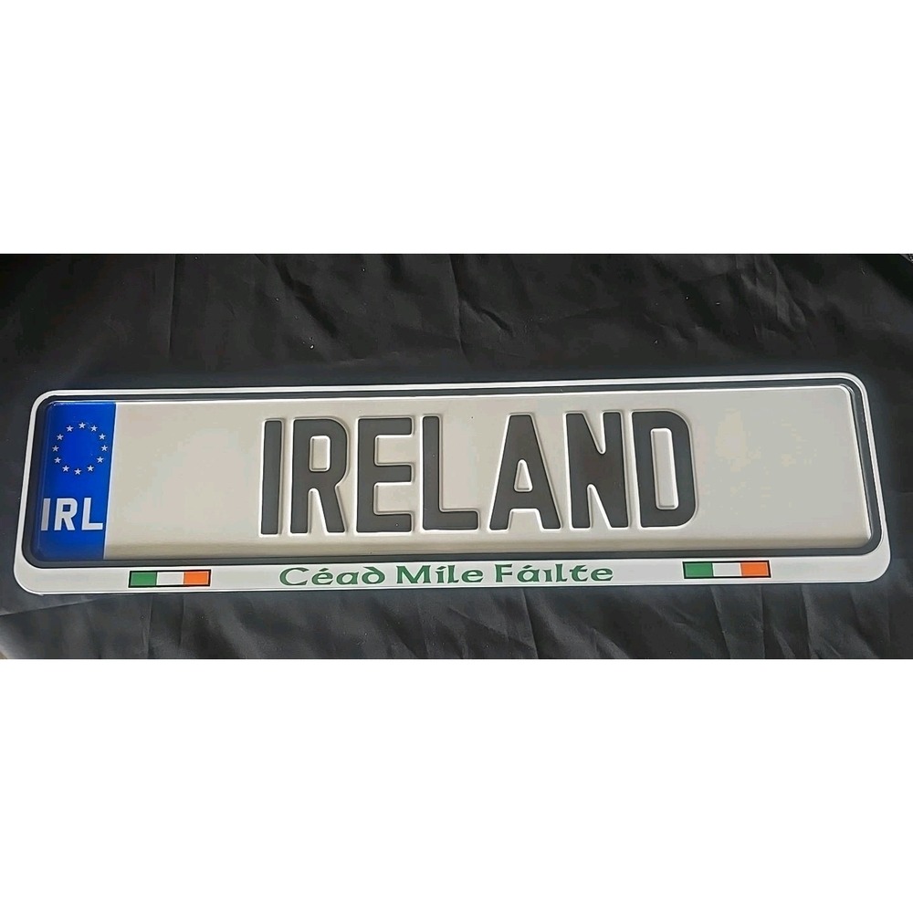 NIP Ireland Car Registration Plate - Indoor Outdoor Decoration - 20 3/4" aa5 cm